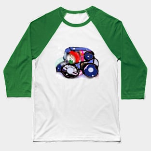 Santa Claus Baseball T-Shirt